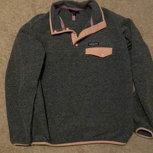Patagonia lightweight synchilla snap t pullover